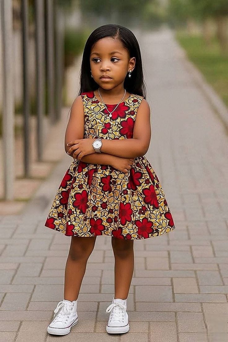 Latest Ankara Styles for a Girl Child