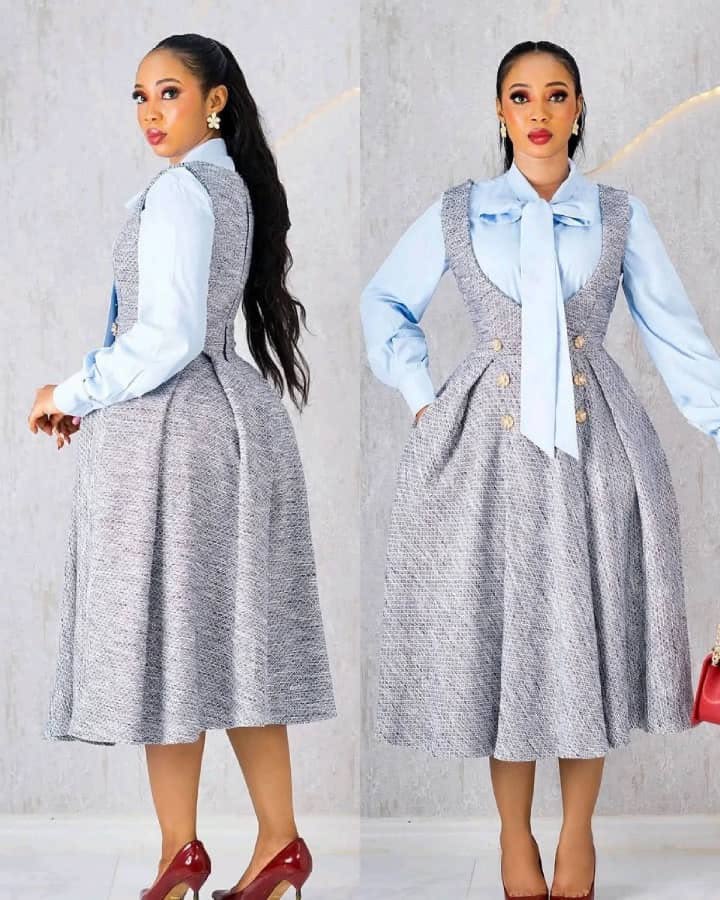 Office Gown Styles for Ladies
