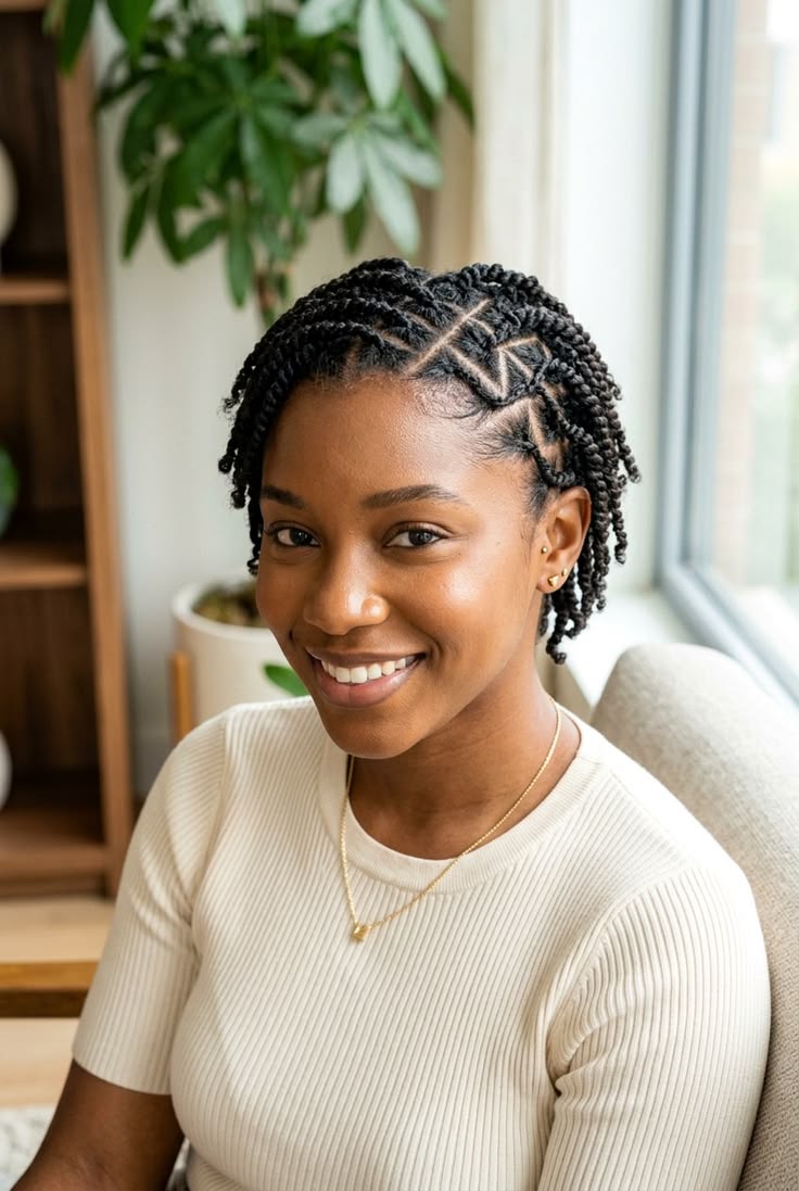 Natural Hair Weaving Styles for Short Hair ​