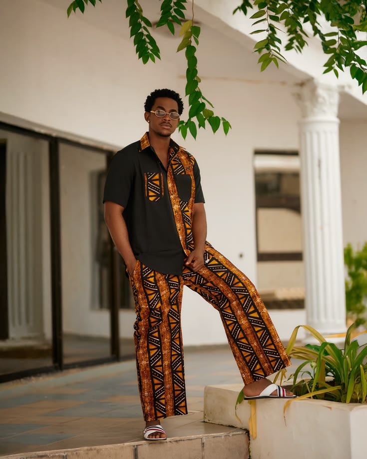 Crazy Ankara Styles for Young Guys 