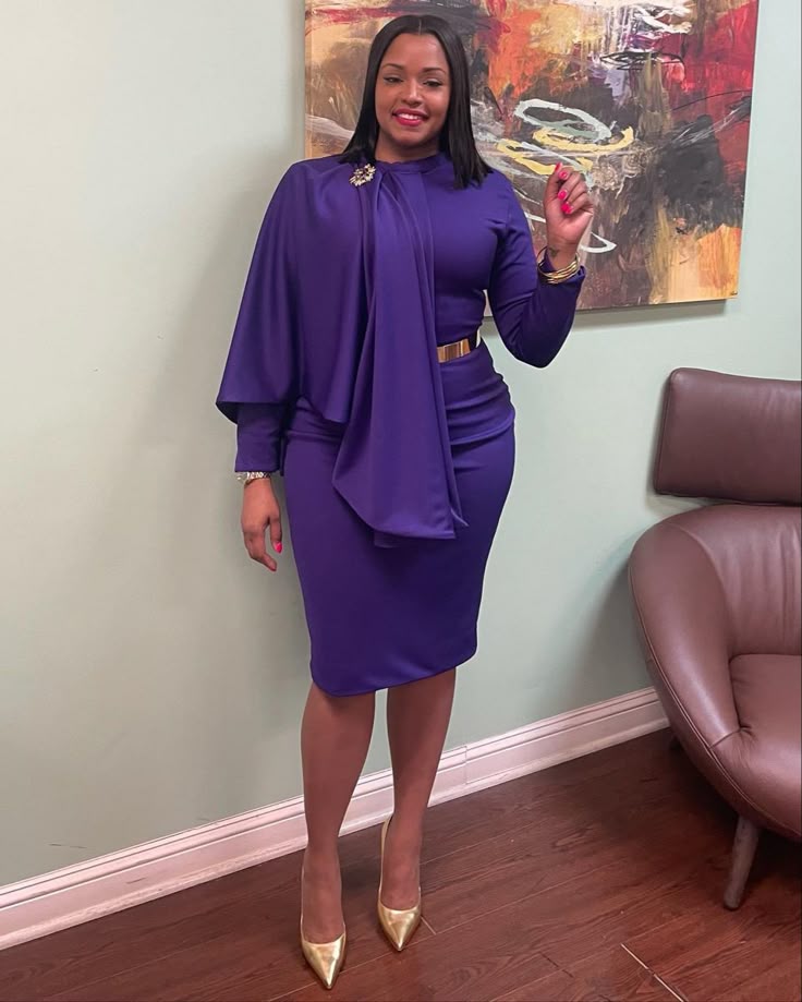 Classy Corporate Gown Styles