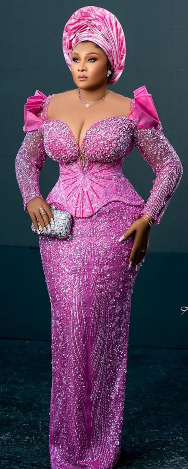 Beaded Lace Skirt and Blouse Styles ​